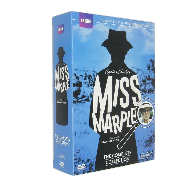 Custom Manufacturer DVD BOXED SETS MOVIES TV Show Film Disk Duplication Printing Factory Wholesale  Miss Marple Season 1-3 9D