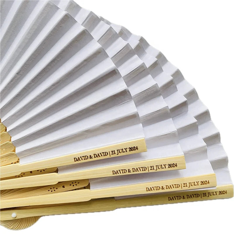 New Arrival CHEAP Abanicos De Mano Wedding Hand Fans for Guests