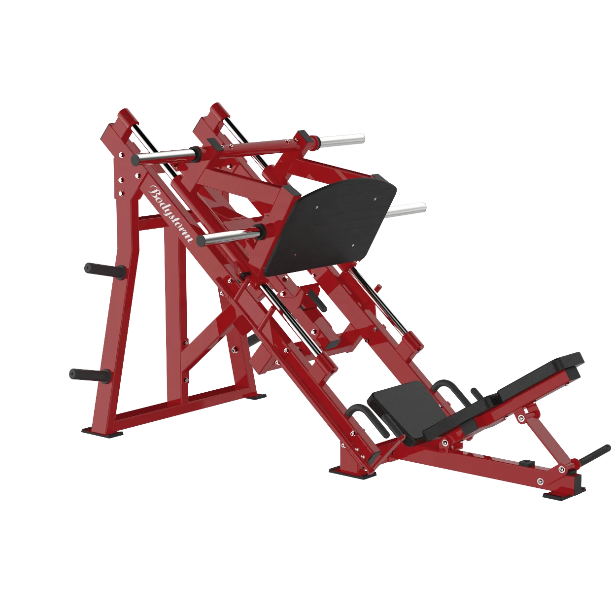 Commercial Fitness Strength Training Steel Safety Plate Loaded  Linear 45 Degree Leg Press Machine