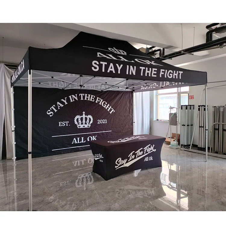 Sunshine Large Size Gazebo 3x6m 10x20ft Pop up Canopy Tent Custom logo for Outdoor Racing SUV Car Advertisement Supply