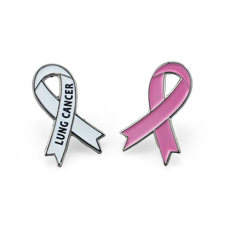 Customize Metal Soft Enamel Ribbon Brooch Lapel Pin