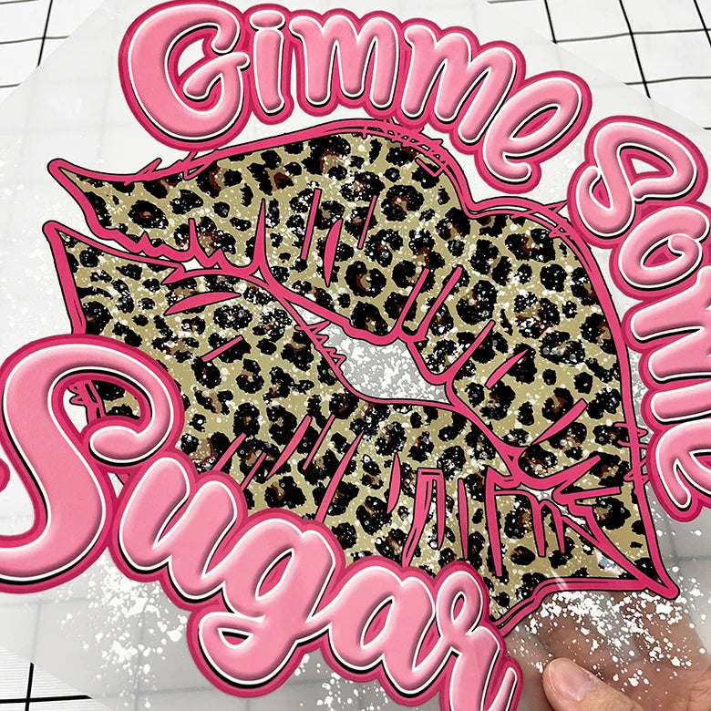 Customized Logo Wholesale Bulk Full Color Plastisol Black Girl Kids Stickers Merry Christmas for Screen Transfers Garment Use