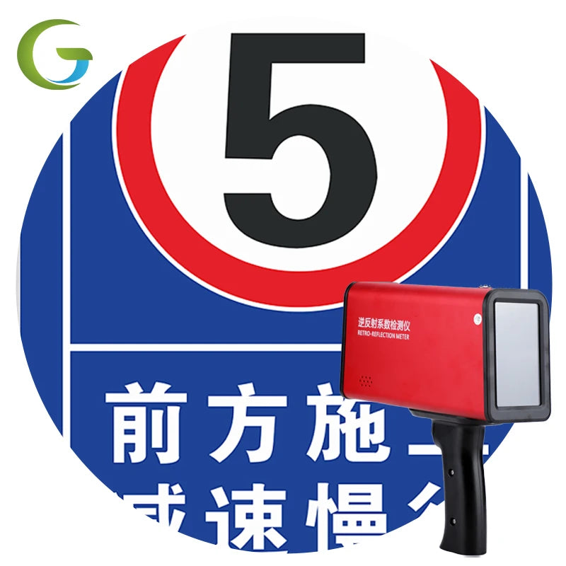 Mobile Gps Road Traffic Vertical Sign Reflective Measuring Retroreflectometer for Road Markings 1-Year