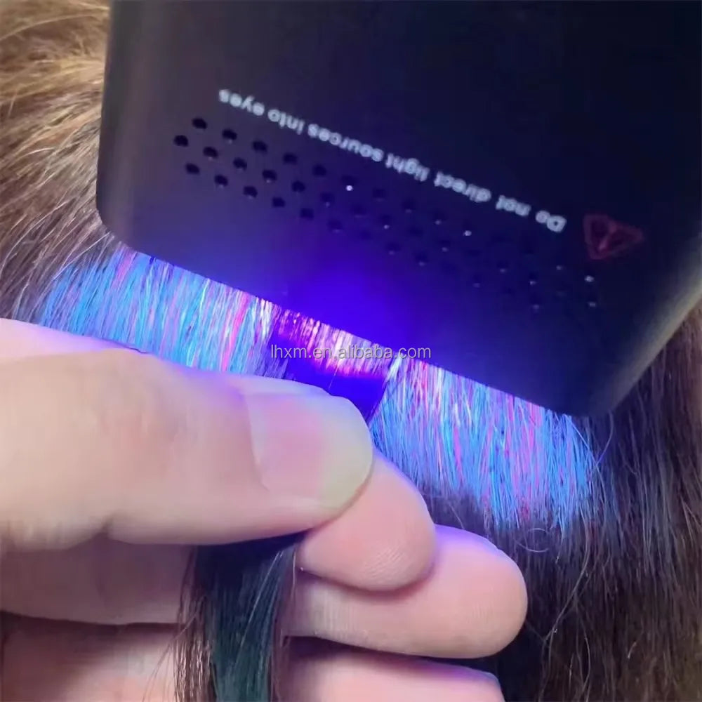 2024~2025 Latest Hair Extension Tool 10D Hair Extension Resin Glue v Light Machine v Light Glue Uv Led Light
