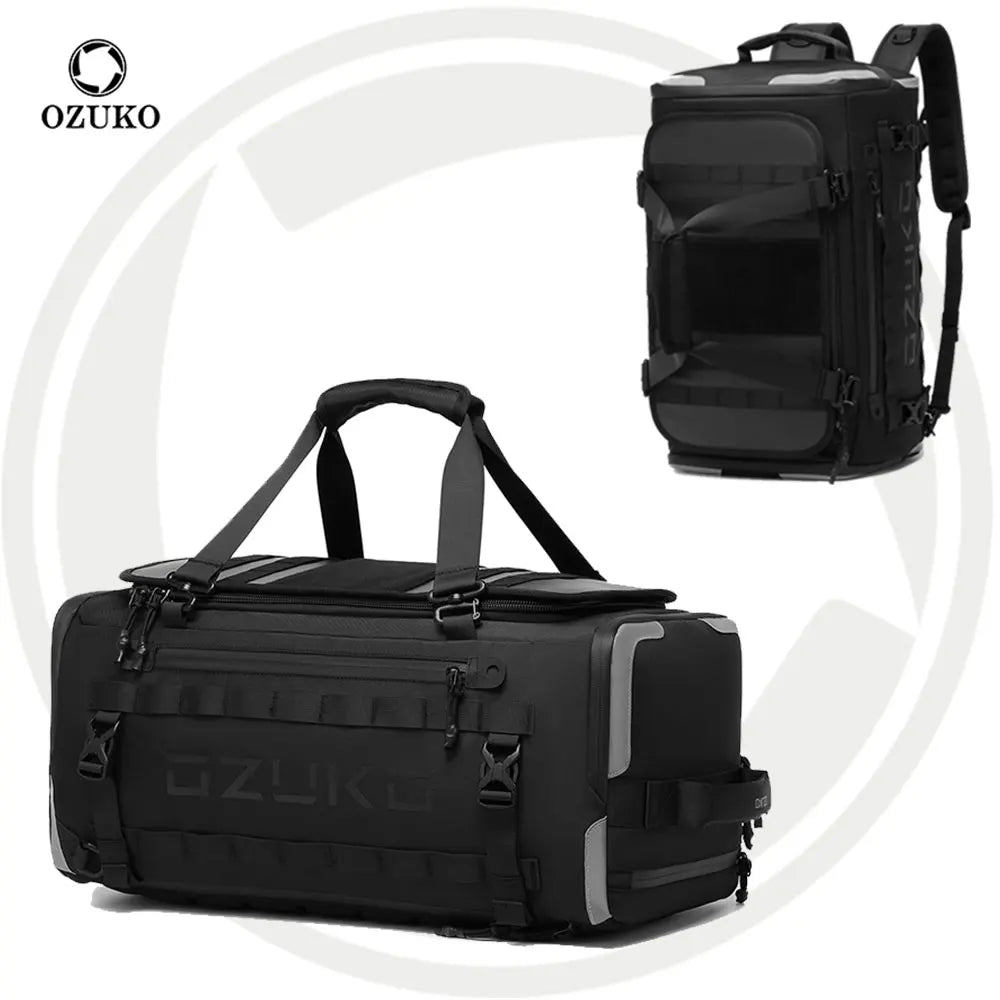 Ozuko 9641 Travel Heavy Duty Duffel Bag for Camping Motorcycle Dry Bag Hunting Bag Bug Out Bag Waterproof Bags for Boating