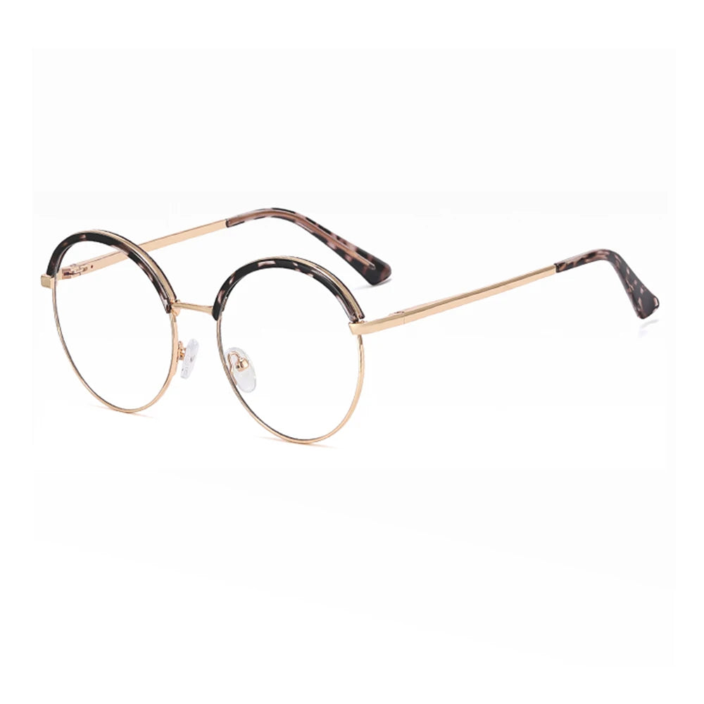Sparloo 82075 CP Arms Round Eyeglasses Frames for Women 2024