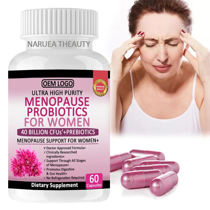 Private Label Natural Herbal Menopause Supplement Capsule for Women Menopause Capsules