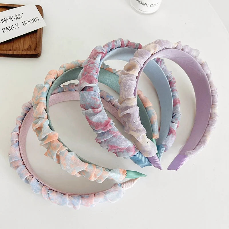 New Fashion Floral Hairband Cute Cartoon Headband Hair Accessories