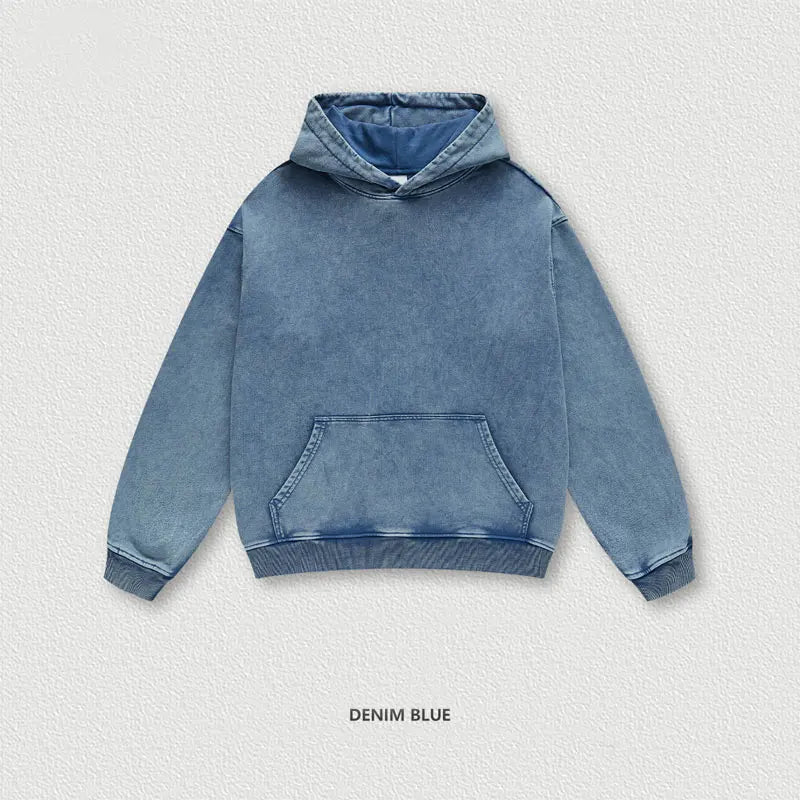Men Oversized Hoodie Boxy Cotton Heavyweight Hoodie Custom Winter 500 Gsm Cropped Hoodies Thick French Terry