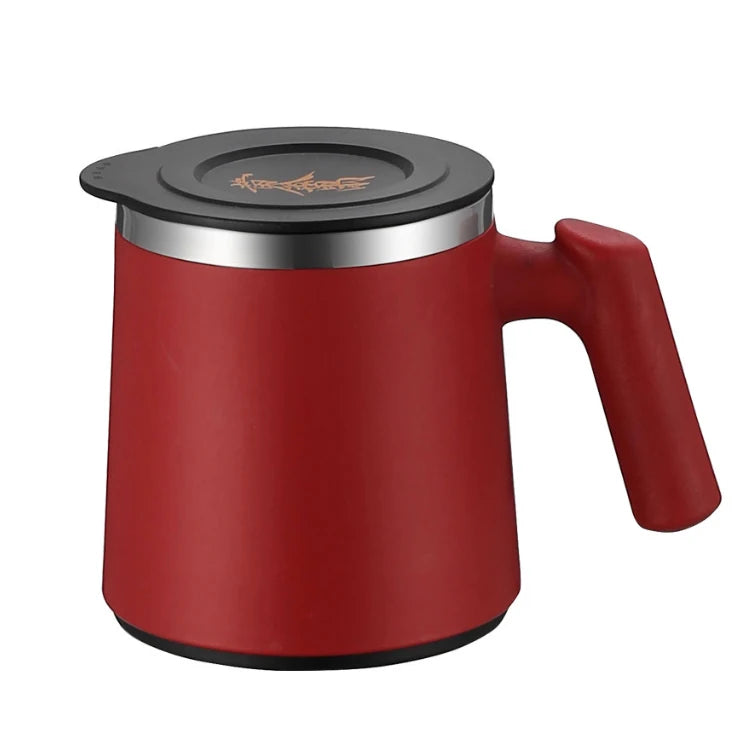 Factory Direct Supply Large-Capacity Creative 304 Stainless Steel Mug Business Office Insulation Cup Water Cup Logo Printing