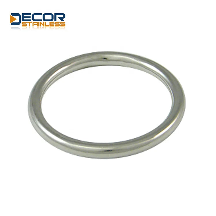 Widely Used Customizable Stainless Steel Accessories Hardware Products Round Ring