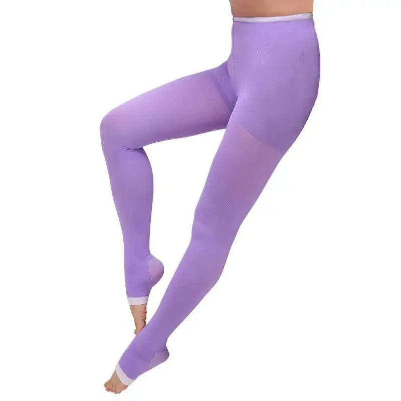 Women High Quality Sleeping Stockings Stretch Sleeping Slim Leg Body Shaper Pantyhose Compression Anti Cellulite Socks