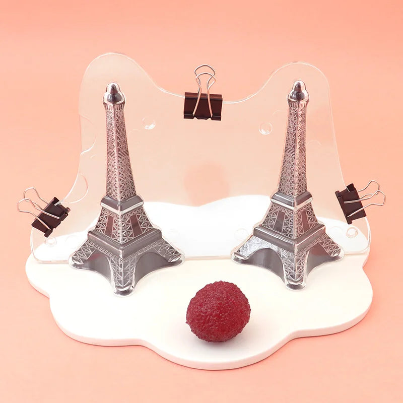 2024 Eiffel Tower Chocolate Mold Cake Tool Cake Decorating Modeling Tools Chocolate Styling Tools