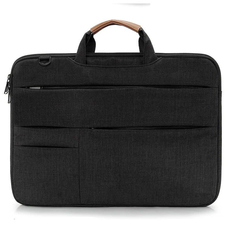 Convertible Laptop Backpack 15.6 Inch Polyester Shoulder Messenger Bag Laptop Case Business Rucksack