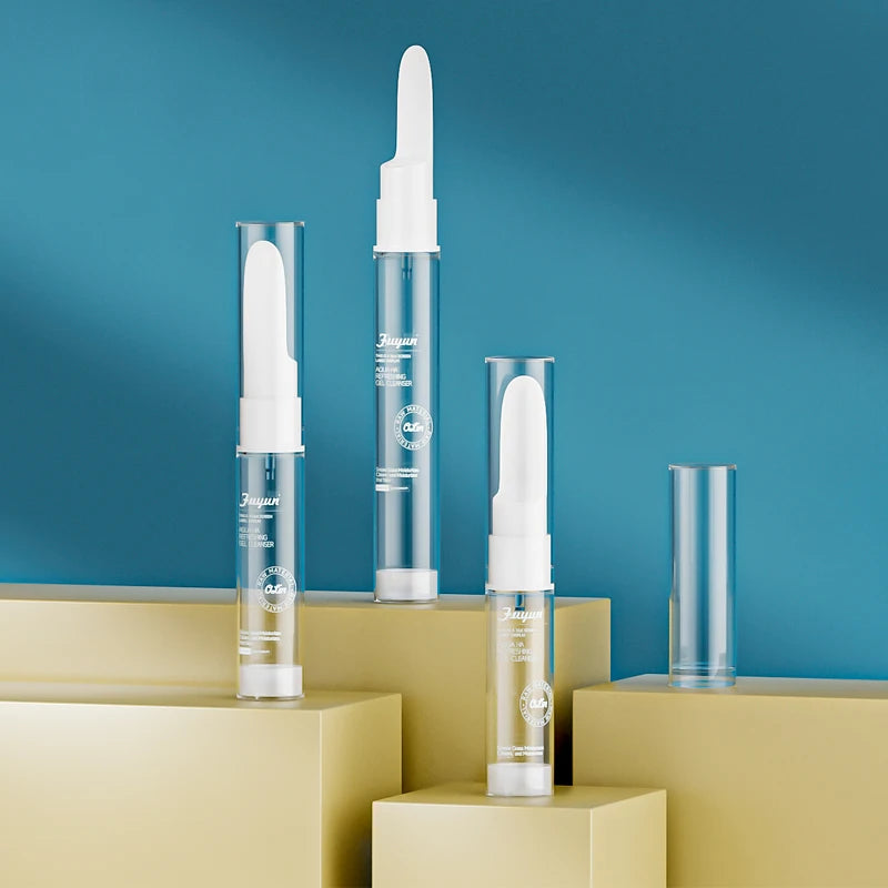 Fuyun Foundation Emulsion for Essence Liquid Plastic Bottles 5ml 10ml 15ml Eye Cream Lip Glaze for Cosmetics and Beauty Produ