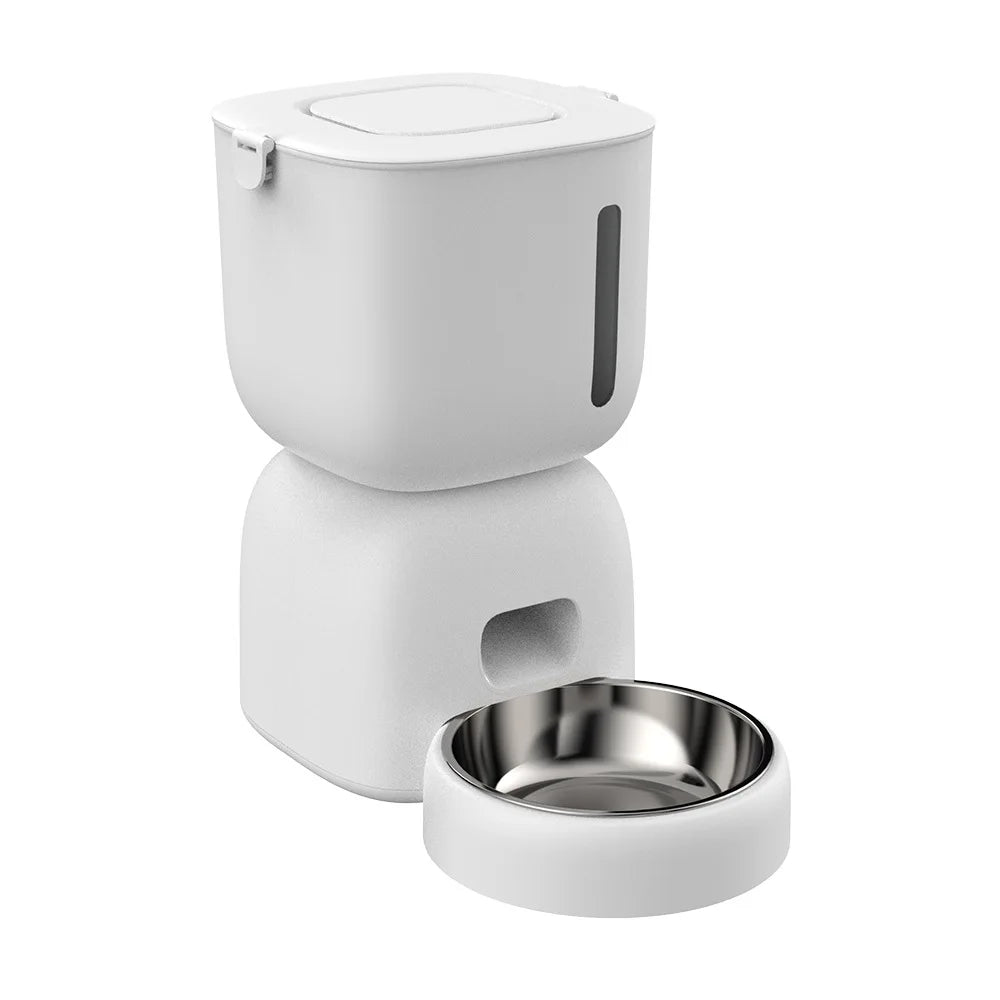 3L Large Capacity Moisture-proof Lock Freshness Unlimited Range Food Grade ABS Material Pet Feeder