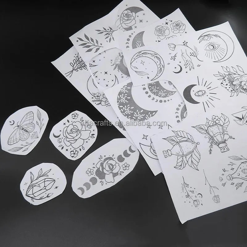 Printable Water-soluble Tear Away Embroidery Stabilizer Plain Self Adhesive Water-soluble Nonwoven for Beginners