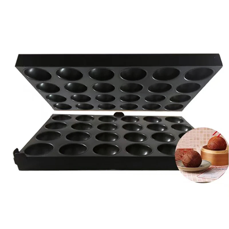 3D Hemisphere Cake Pan Set Aluminized Steel Half Ball Cake Mould Round Metal Cake Bowls Set of 2 Sphere Pans