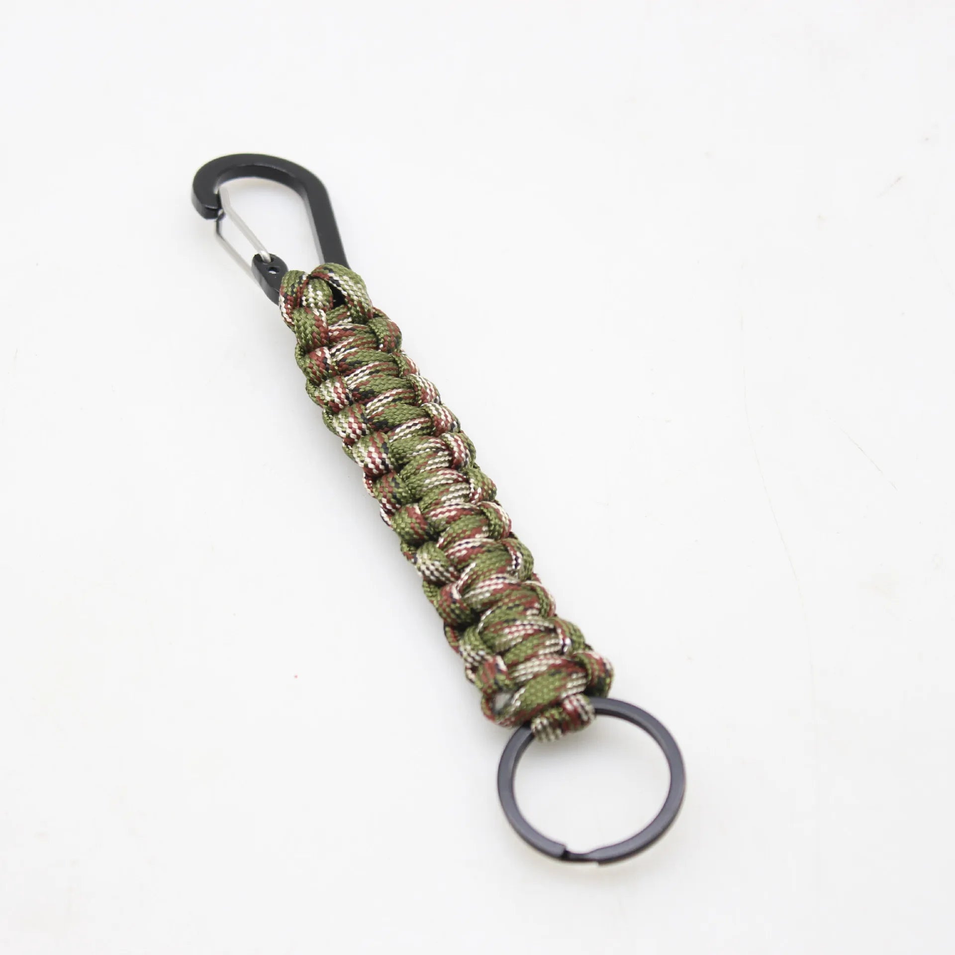 Carabiner Keychain Lanyard Key Organizer for Camping Hiking Fishing Carabiner Keyring Macrame Lanyard Keychain Holder Key Cha