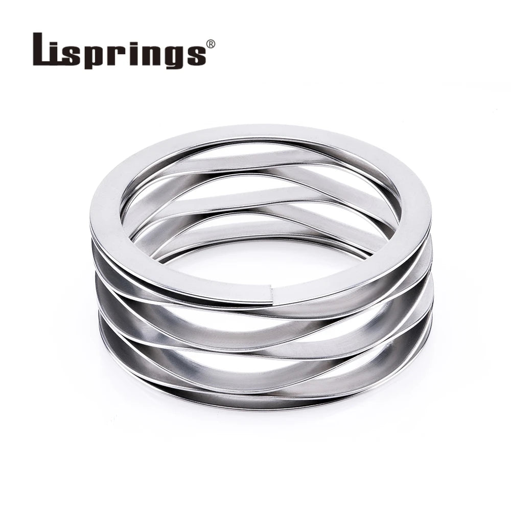 17-7PH Material Multi-layer Spiral Compression Wave Spring for Motor  Custom Design