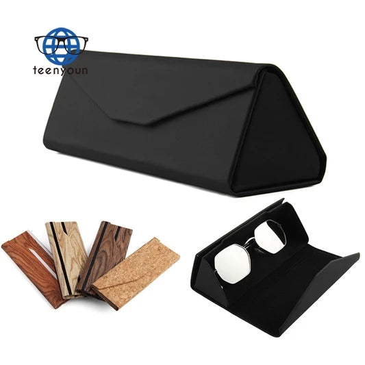 Teenyoun 2024 Foldable Glasses Case Promotion Cheap Boxes Sunglasses Eyeglasses Packaging Foldable Eyeglass Case Wholesale
