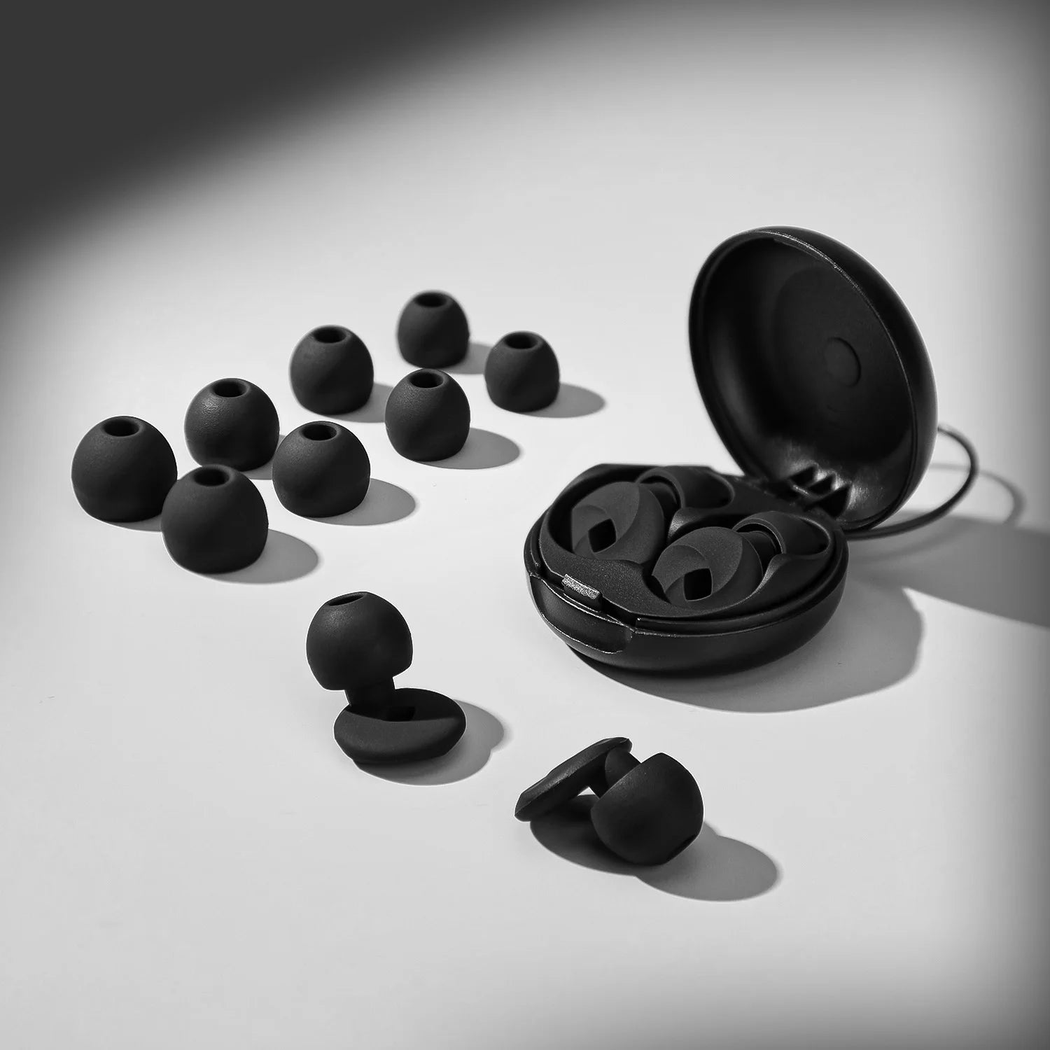 Custom Logo Silicone Earplugs for Sleep Focus Travel 23dB Reusable Noise Reduction Side Sleeper Ear Plugs CE EN352 OEM ODM