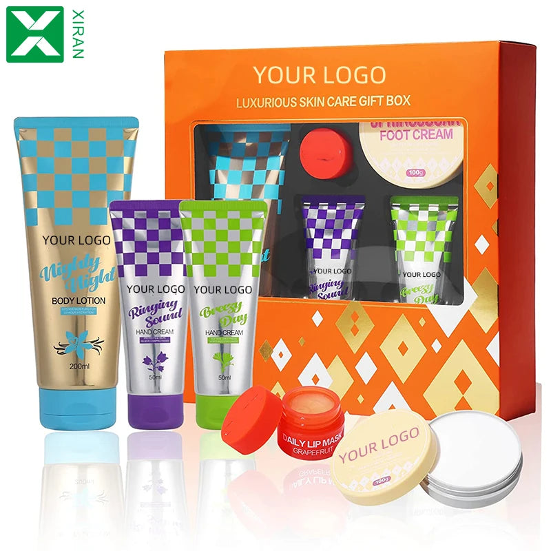 New Arrival Korean Best Skincare Products Body Lip Skin Care Lotion Foot & Hand Cream Combo Brightening Christmas Skin Care S