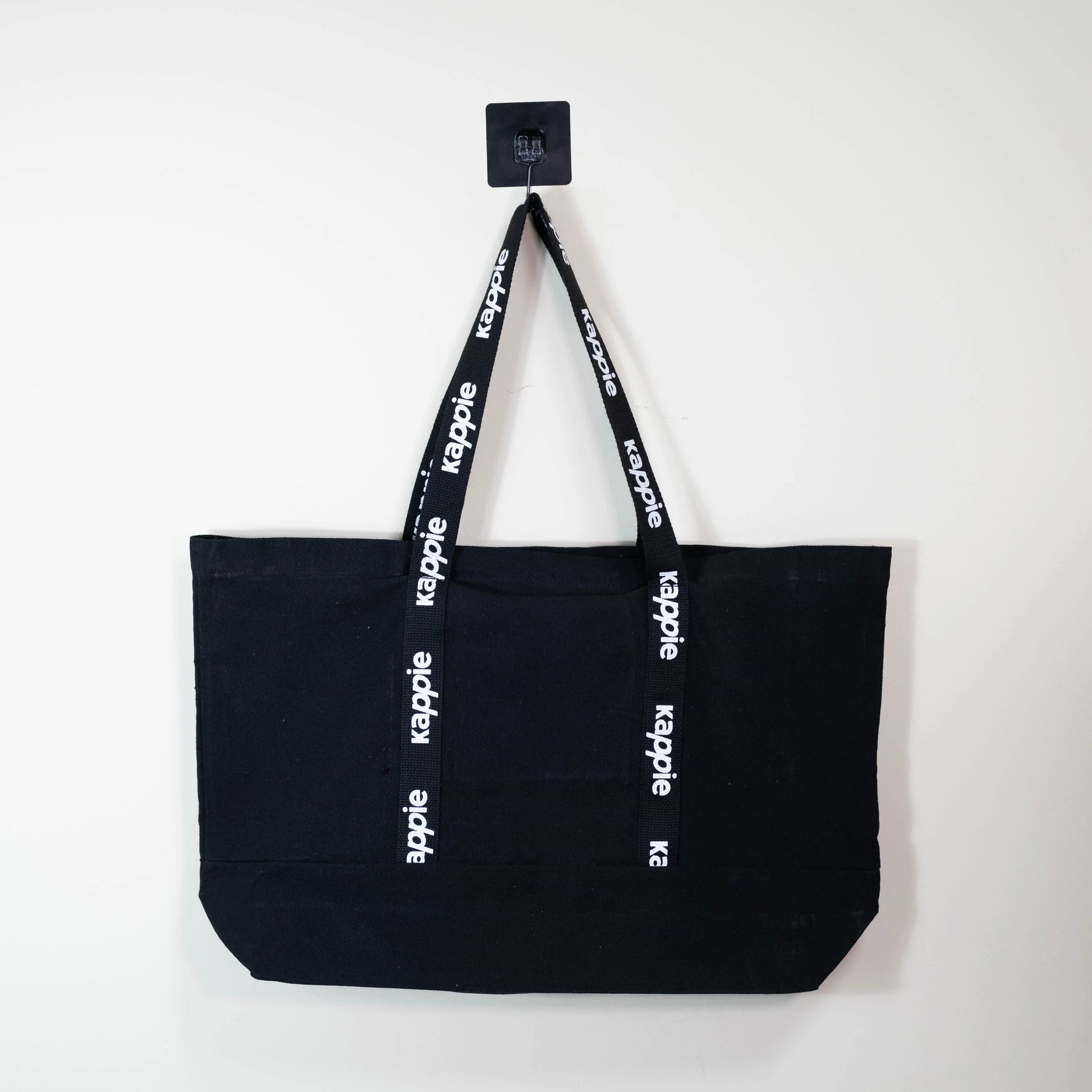 Recycled Black Cotton Canvas Tote Custom Tote Bag Gift Luxury Fashion Printed logo Women Shoulder Bag Handbag With Zipper