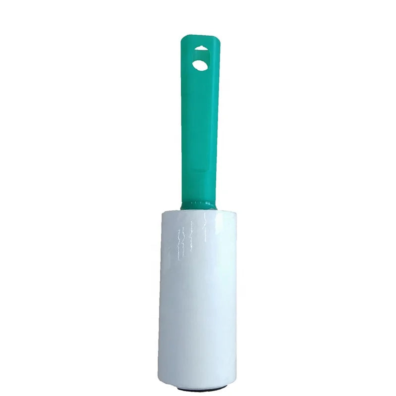Portable Extra Sticky Lint Tape Roller for Cleaning Clothes Dog Cat Hair Fur Bulk Tearing Pet Hair Remover