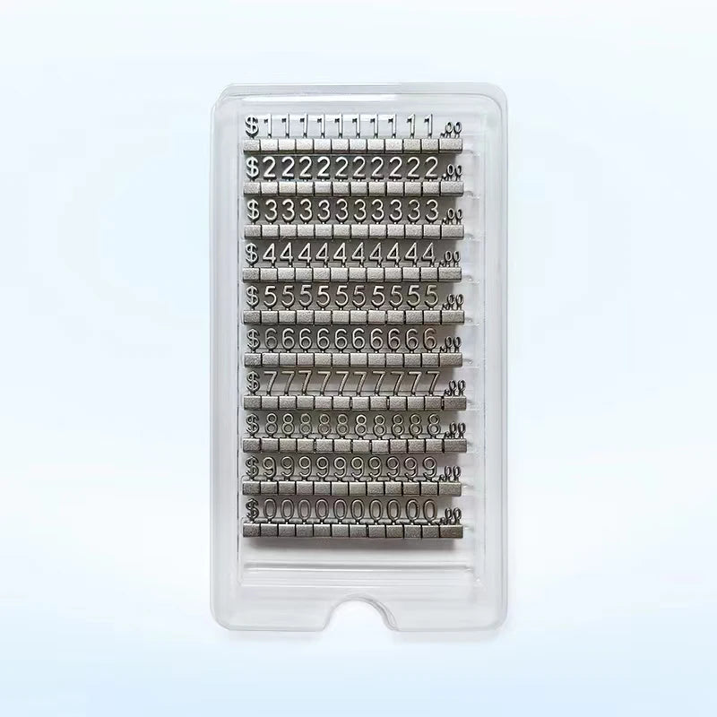Luxury Gold Plating Jewelry Display Stand with Price Tags 3D Cube Design for Retail Shop