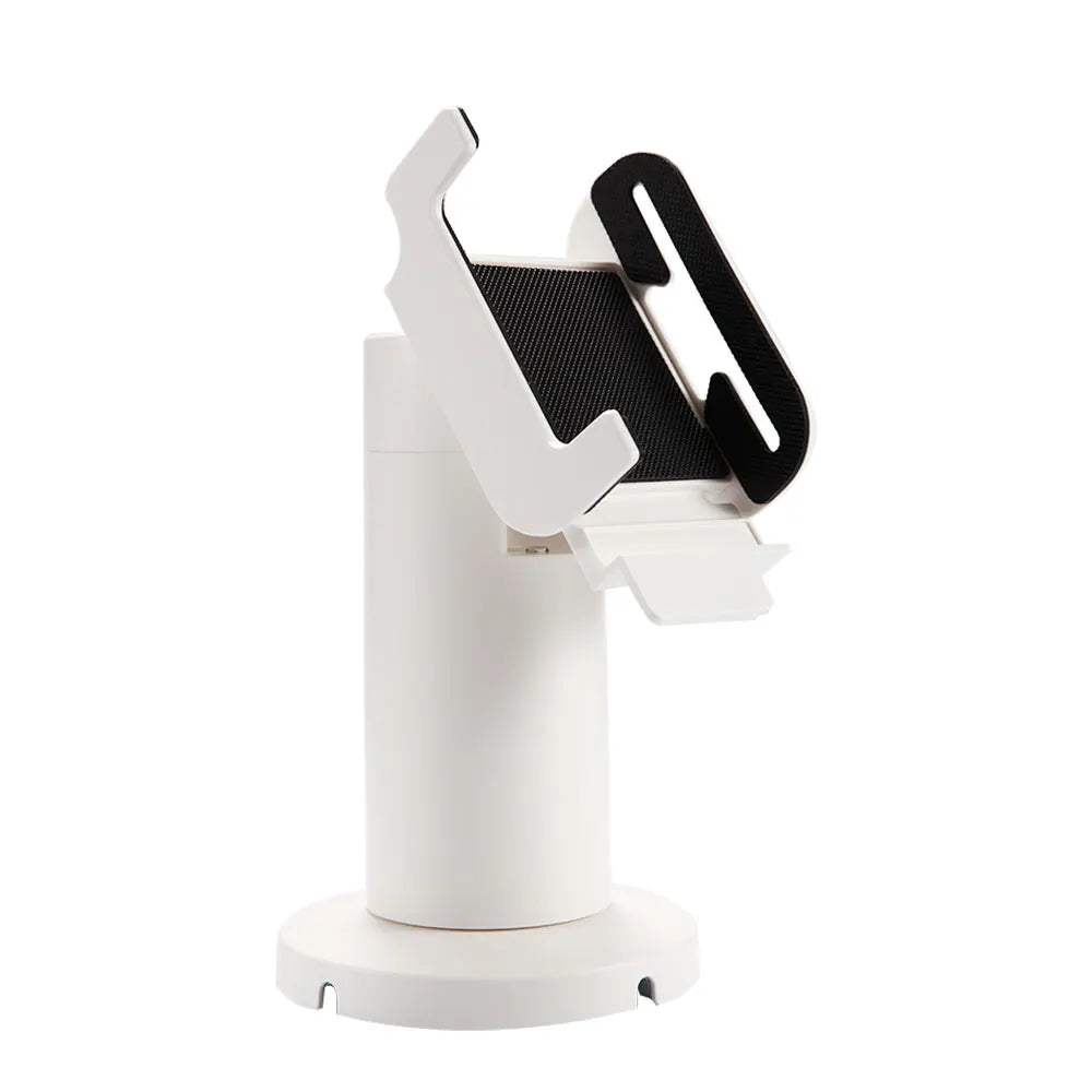 Plastic White Retail Self Checkout Android Pos Table Stand Universal Support Rotation PS-S03