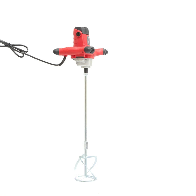 Electric Handheld Cement Mixer Portable Mud Mixers for Mixing Mortar Plaster