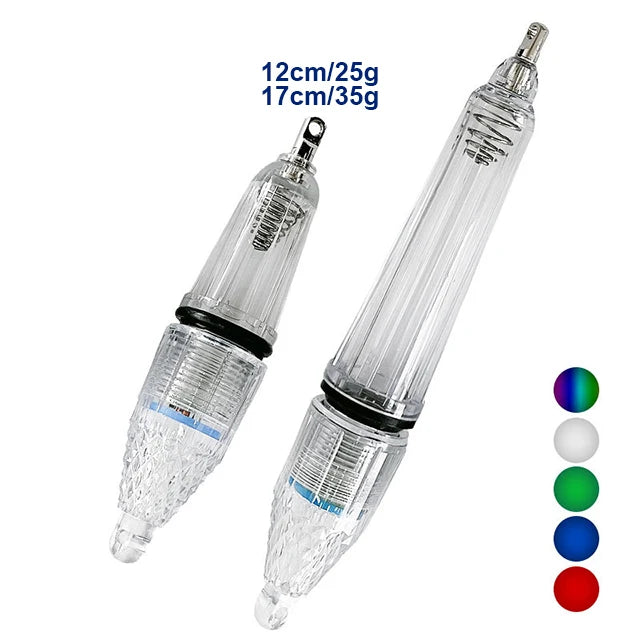 GS Best Quality 17cm Waterproof ABS Night Fishing Tackle Flashing Glow LED Fishing Light Fishing Accessories