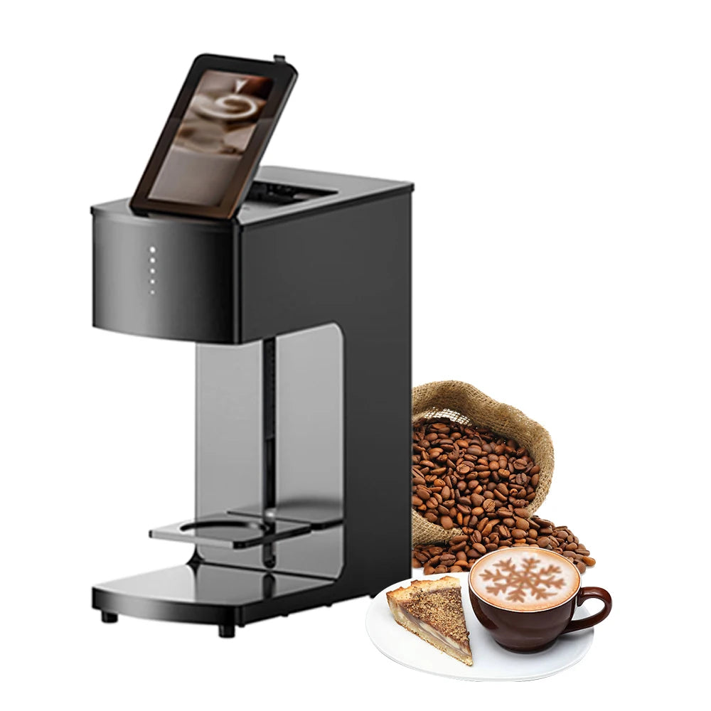Cafe Photo Picture Letter Printer Commercial Selfie Coffee Printer Machine With Edible Ink Cake Printers Foam Printing Machin