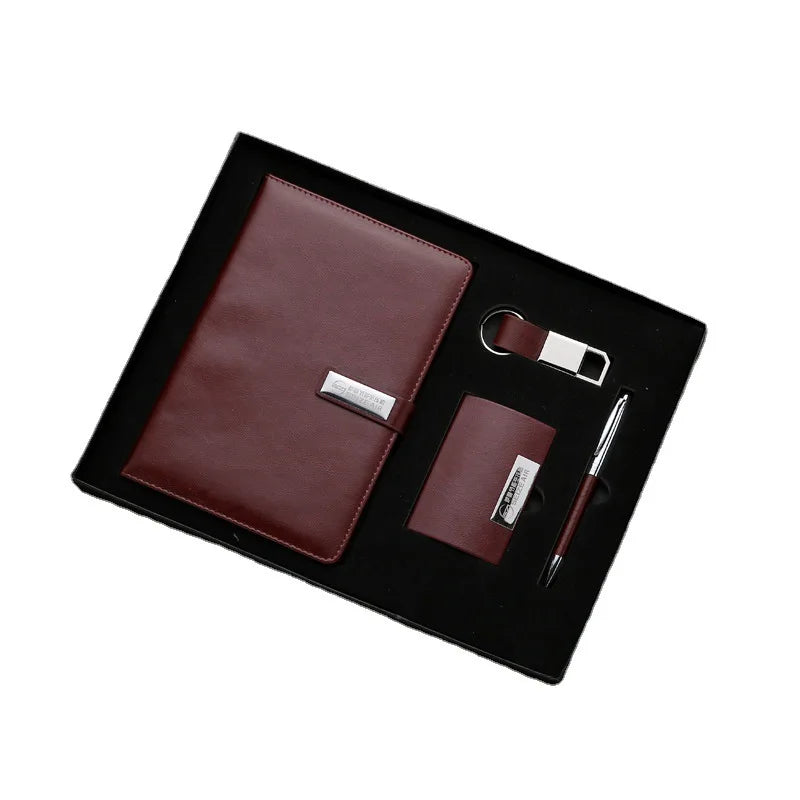 Custom 4 in 1 Luxury Business Kit Corporate Gift Set for Automotive Industry for Christmas Graduation Valentine's Day