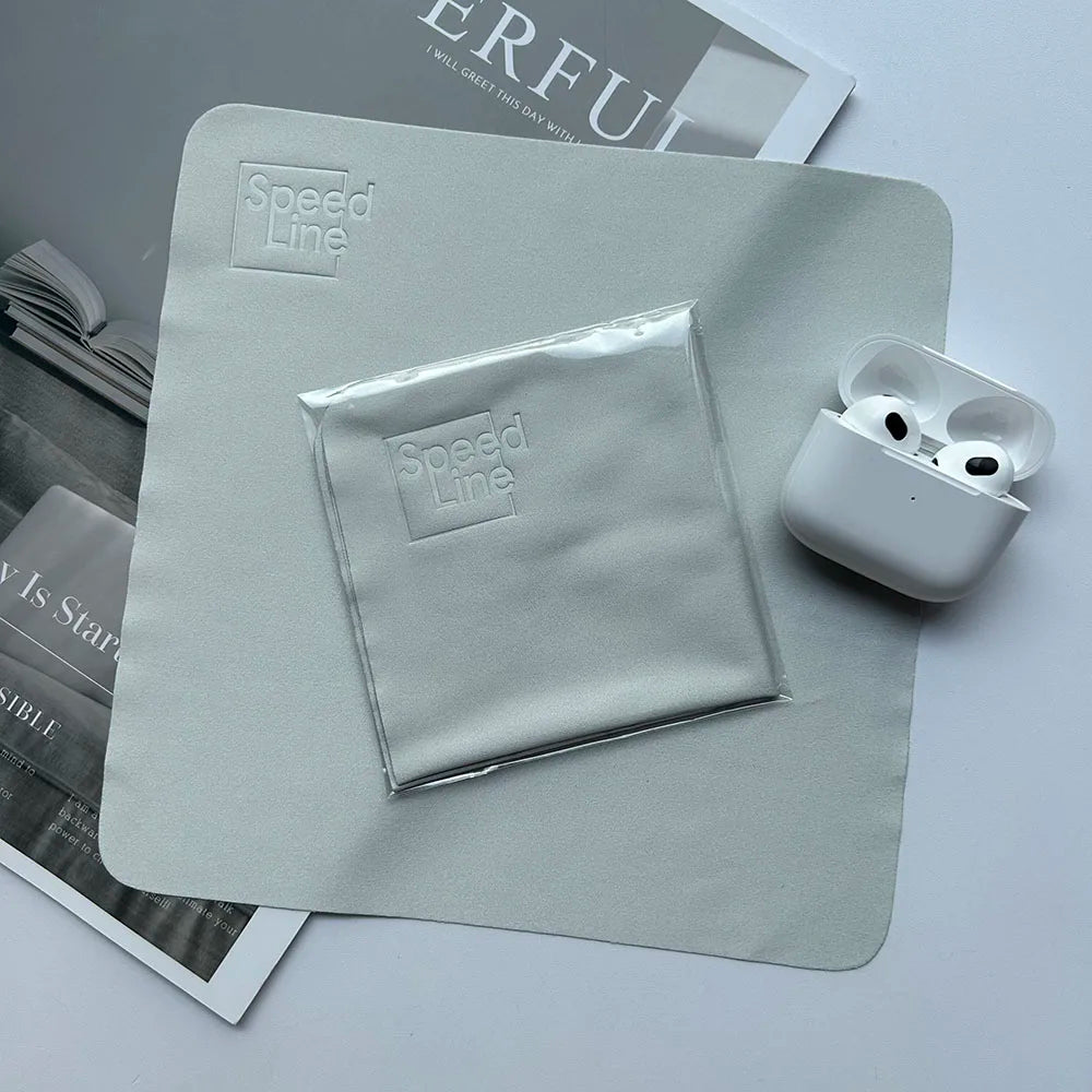 Wholesale Ready to Ship Custom logo Microfiber Glasses Cleaning Cloth Eyeglasses Screen Polishing  Cloth