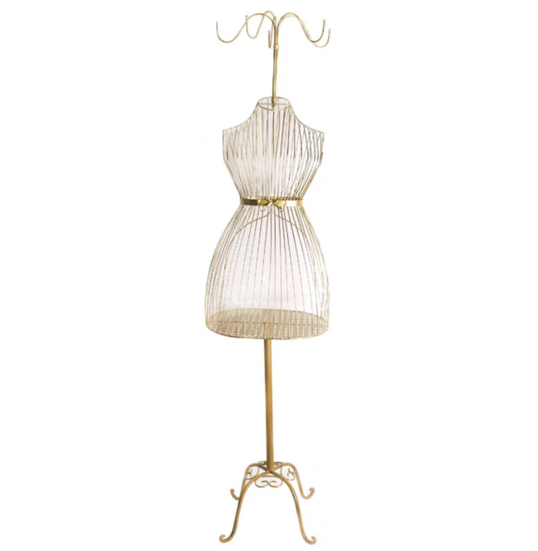 Suit Stand Racks Frame Metal Dummy Torso Upper Body with Antenna Iron New Wire Mannequins Female for Wedding Dress Display Wo