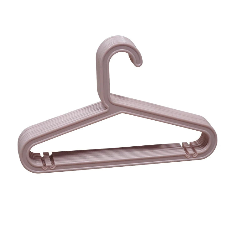 Multifunctional Kids PP Clothes Organizer Hanging Installation Children's Wardrobe Organizing Design Plastic Hangers