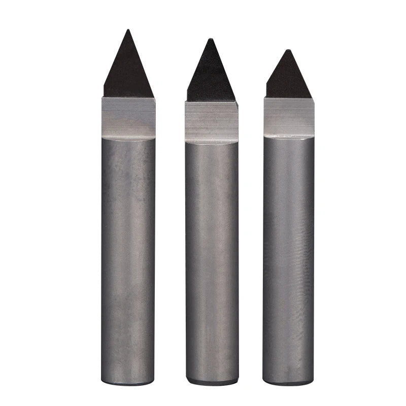 HUHAO 6mm  PCD Carving Tool Knife Tungsten Steel  Milling Cutter CNC Drill Bit Acrylic  Router Cutter 5161