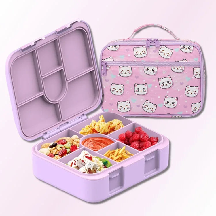Wholesale Personalized Sustainable Airtight Food Packaging Plastic Leakproof Microwavable Square LFGB Certified 6 Lunch Box