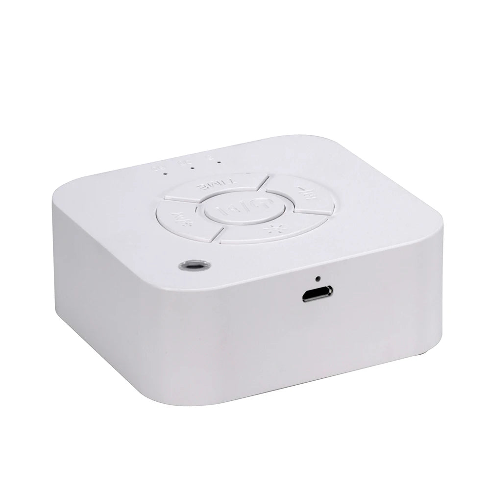 Q1Music ASMR Music Sleep Aid Sound Machine White Noise Night Lights Portable USB Household Use 800mAh Battery 150g Lightweigh