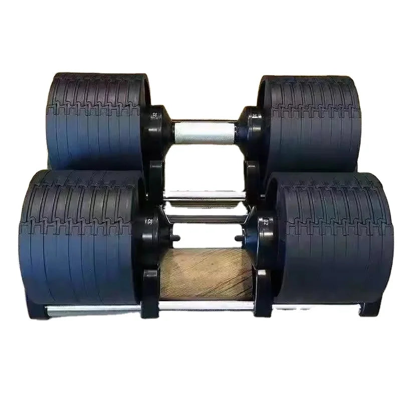 ZJFIT Custom Adjustable Dumbbell Gym Equipment 20kg-40kg Weights Set for Body Building Including 24kg and 32kg Options