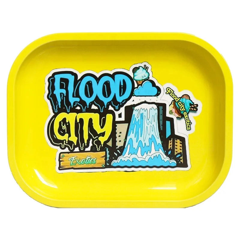 Custom Rolling Tray Set Blank Rolling Tray with Lid Custom Roll up Tray