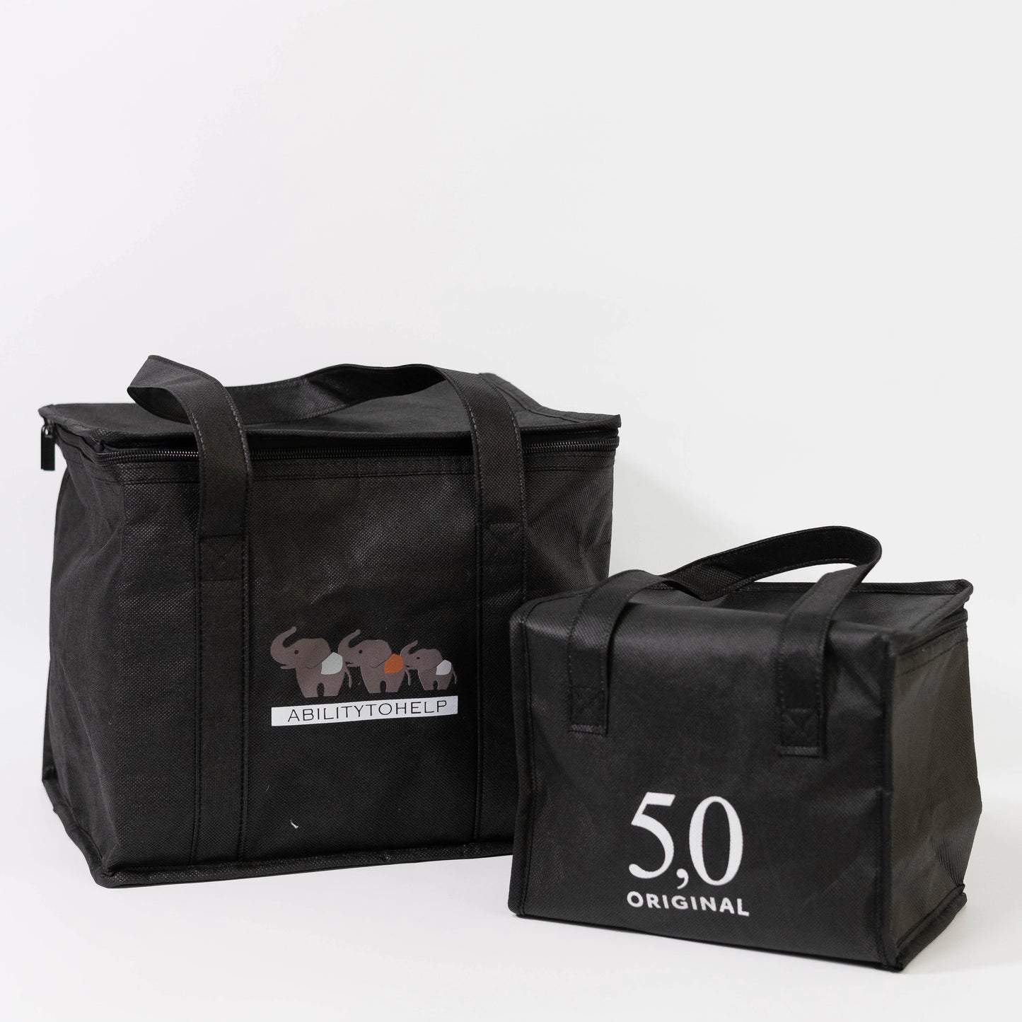 Wholesale Custom Logo Reusable Grocery Thermal Insulation Bag Non-Woven Insulated Lunch Cooler Food Cooler Bag