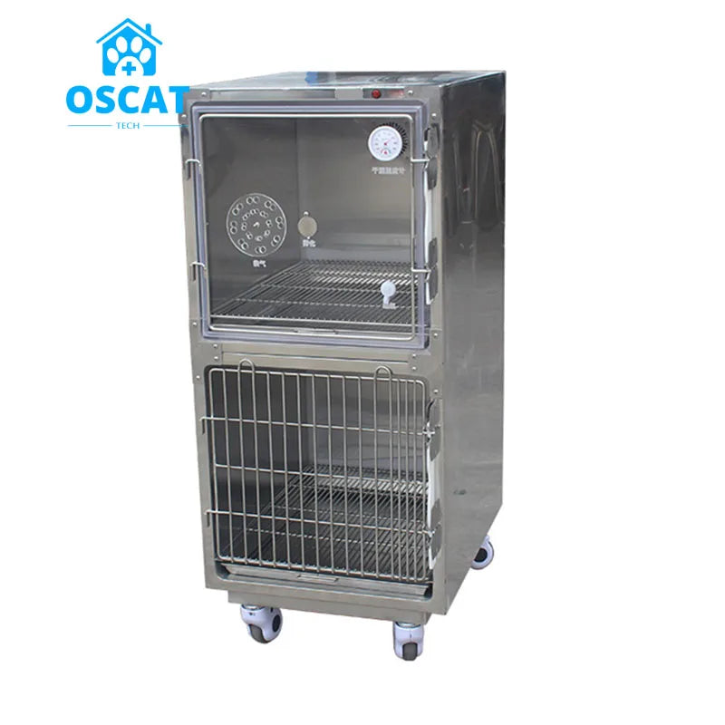 OSCAT Veterinary Equipment Skillful Manufacture Veterinary Oxygen Dog Cage Veterinary Instruments for Clinic Use