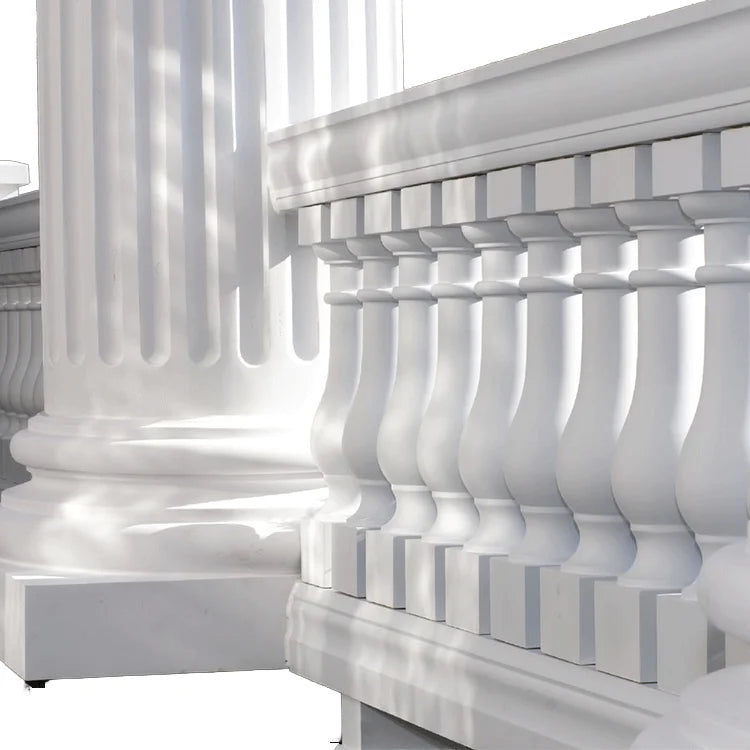 European Design Plastic Mold for Decorative Wall Panel Household Product for Concrete Baluster Railing for Plaster 3D Wall De