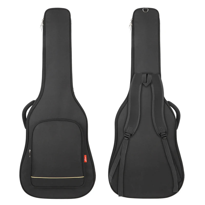 Factory Sells Directly Electric Guitar Gig Bag Foam Padded Waterproof Double Straps Electric Guitar case