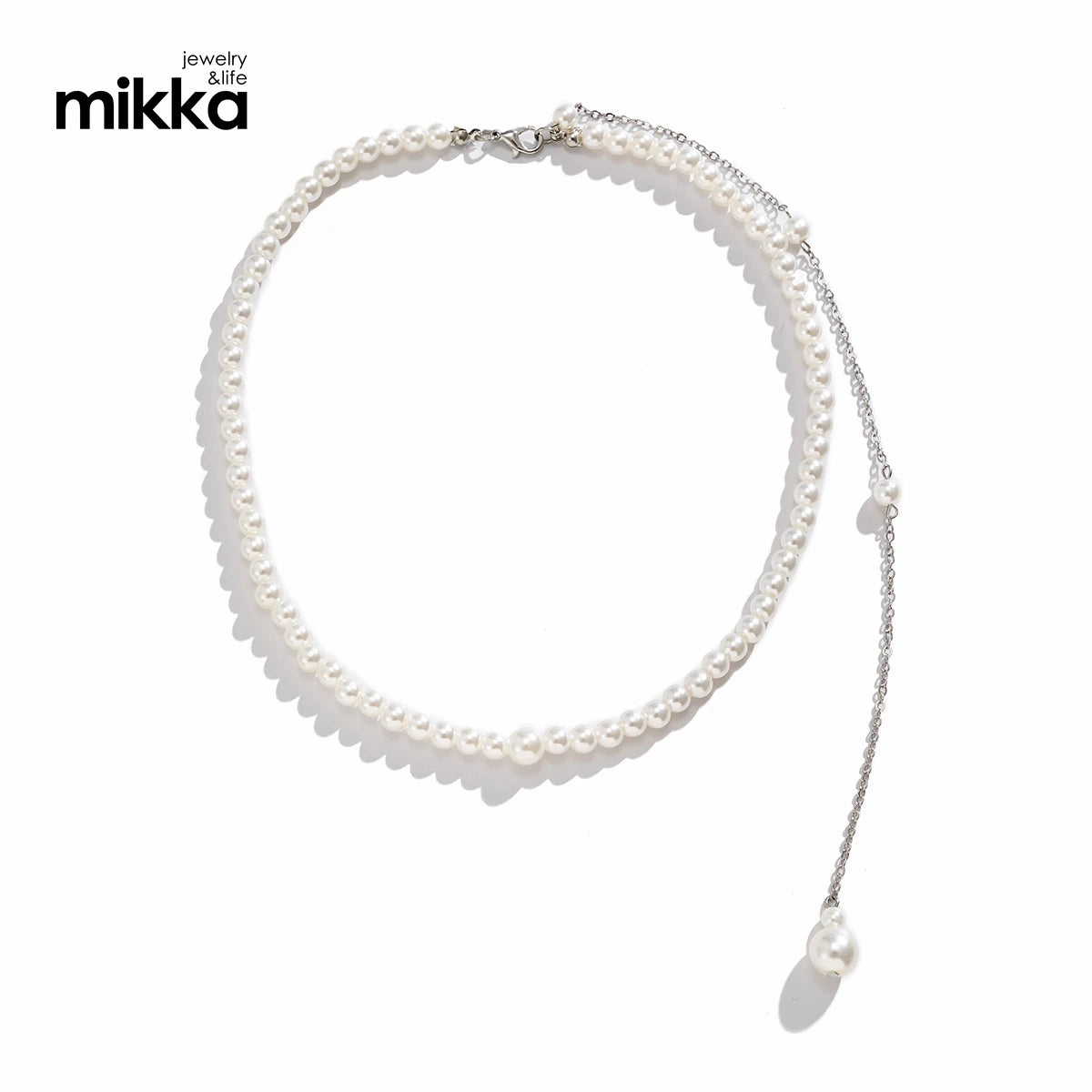 Hot Pearl Necklace Women Jewelry Summer Choker Bohemian Beaded Necklaces Handmade Collar Female