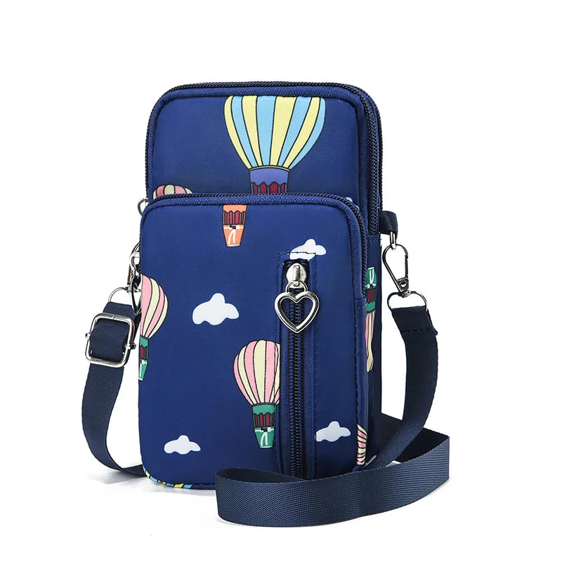 Kunhao Custom Mobile Phone Bag Female Crossbody New Fashion Lightweight Mini Bag Everything Vertical Shoulder Bag