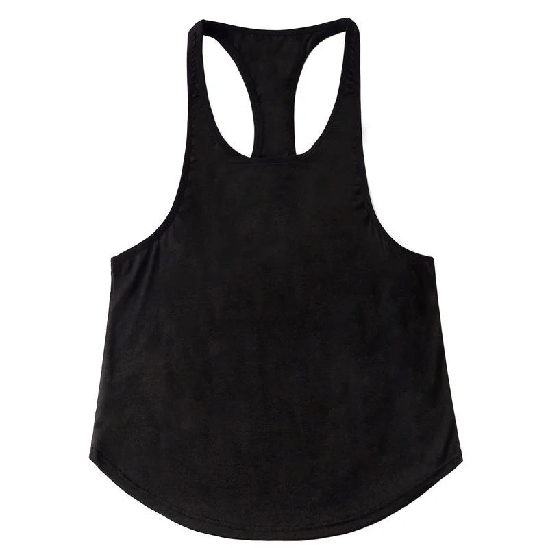 Spandex/Cotton Mens Muscle Singlet Sleeveless Travel Vest Gym Sports Tank Top Bodybuilding Fitness Running Custom Logo Tank T